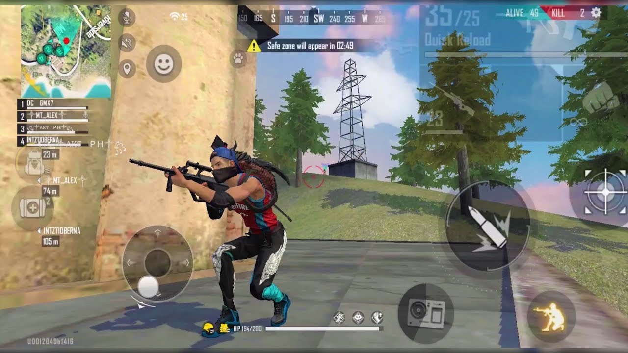Game Battle Royale Android Ringan Free Fire