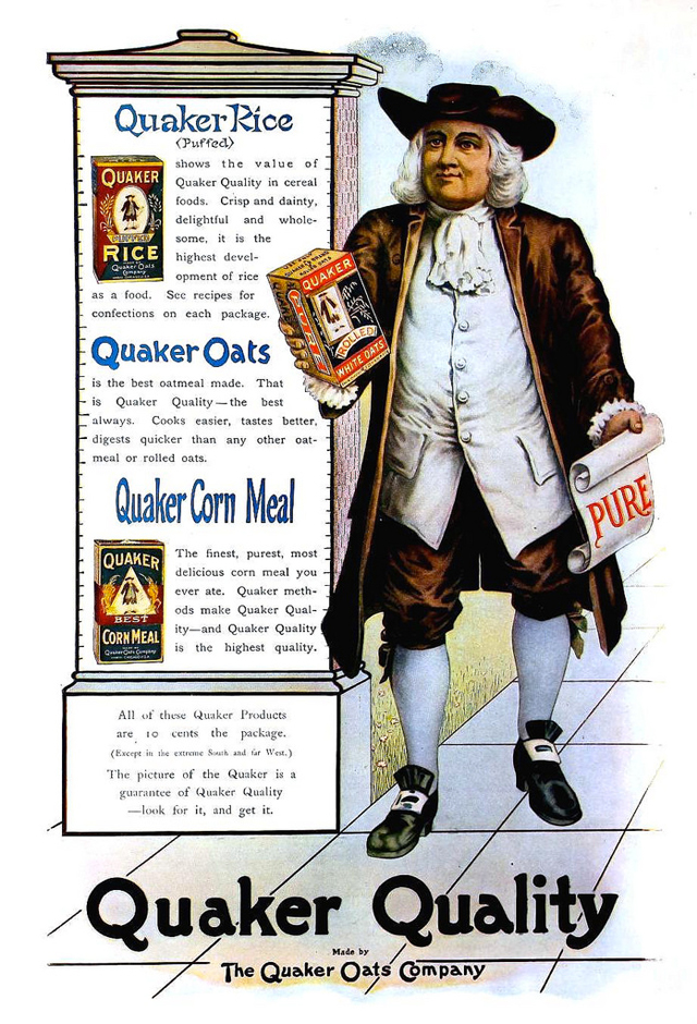 Source:  https://triviahappy.com/articles/the-pure-and-honest-quaker-oats-guy-a-biography