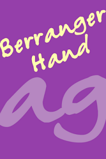 Download Berranger Hand FlipFont apk