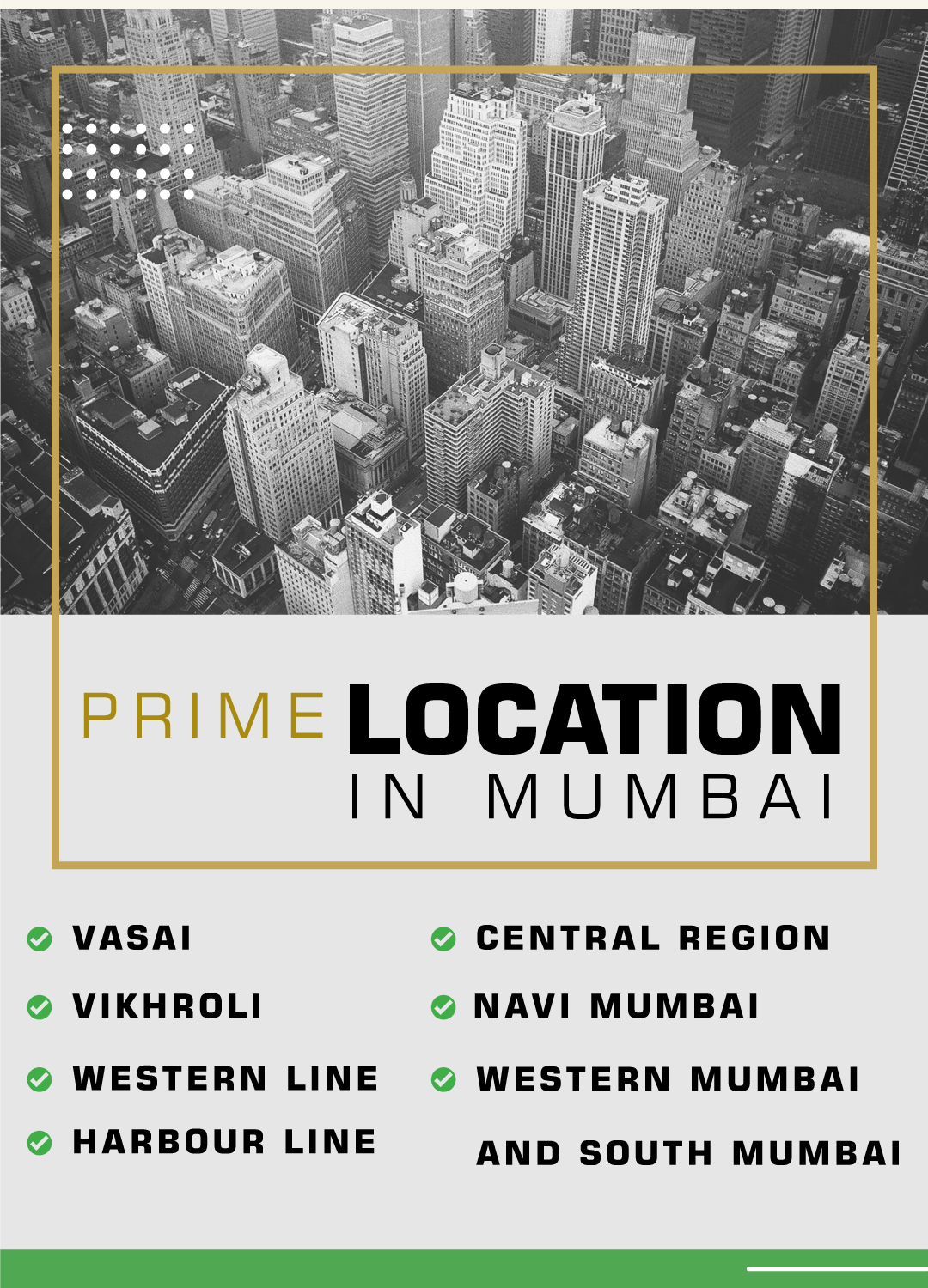 Get The List of Prime Locations in  mumbai at HonestBroker.in