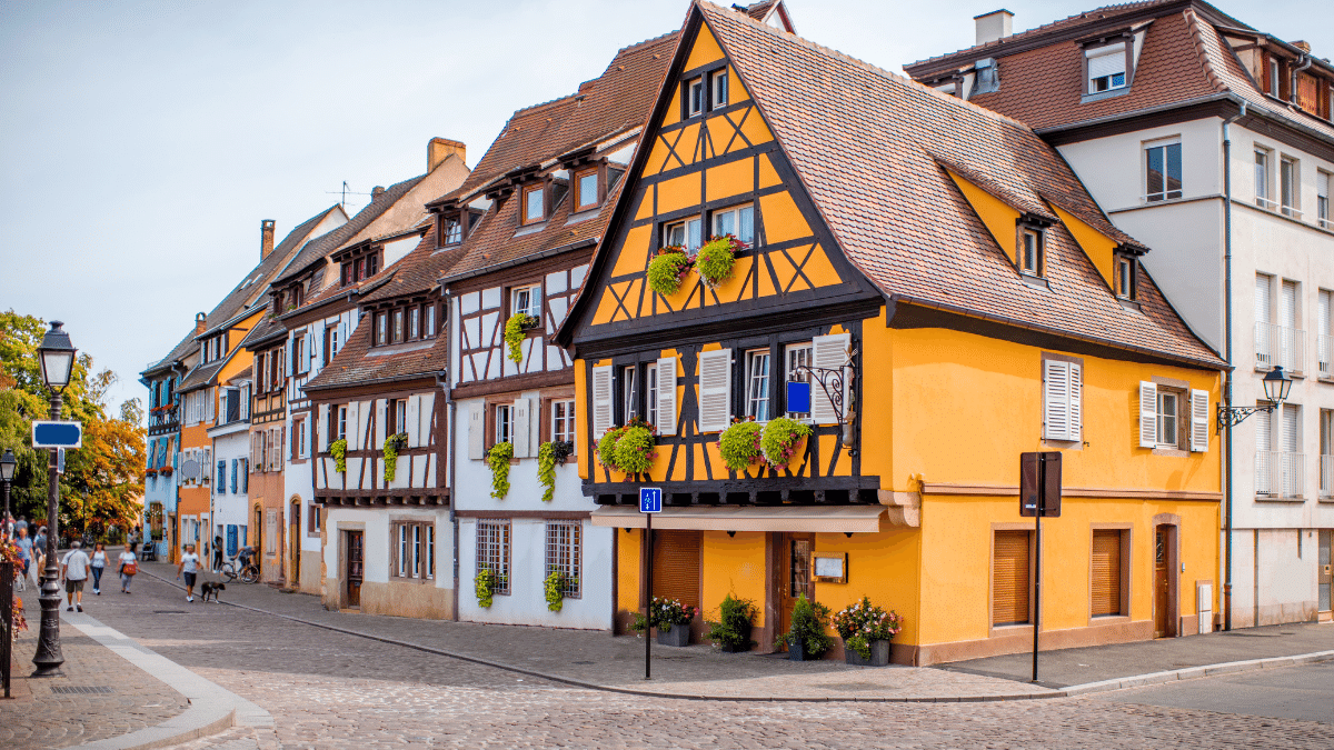 Colmar's Old Town has easily walkable streets and plenty of sights