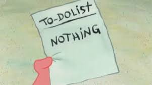 unproductive meme - doing nothing meme