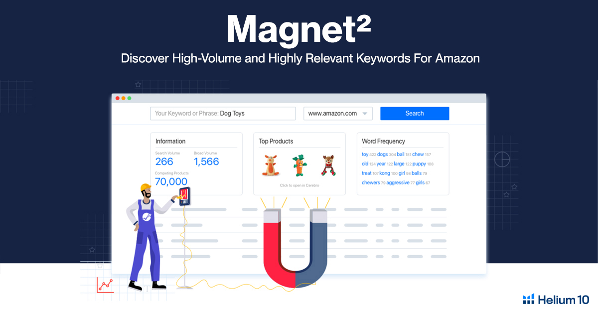 Amazon Keyword Planner | Magnet by Helium 10