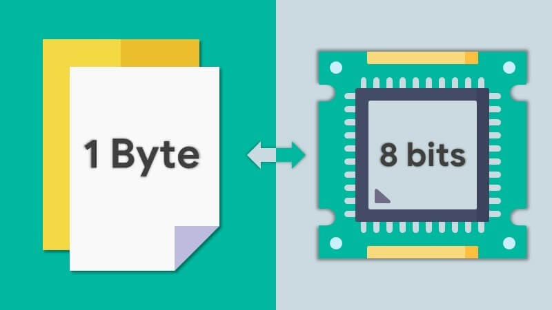 Bao nhiêu bit tạo thành một byte?