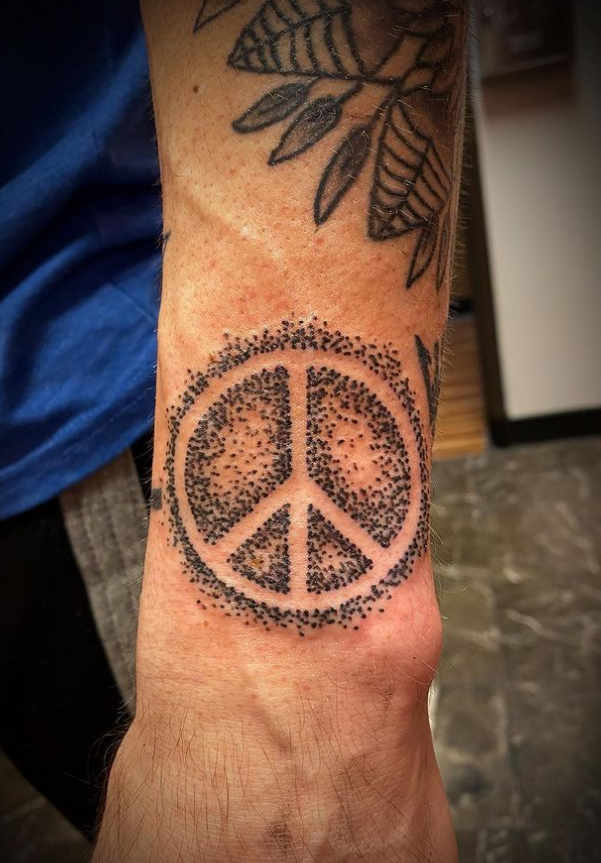 Cool Peace Tattoo 
