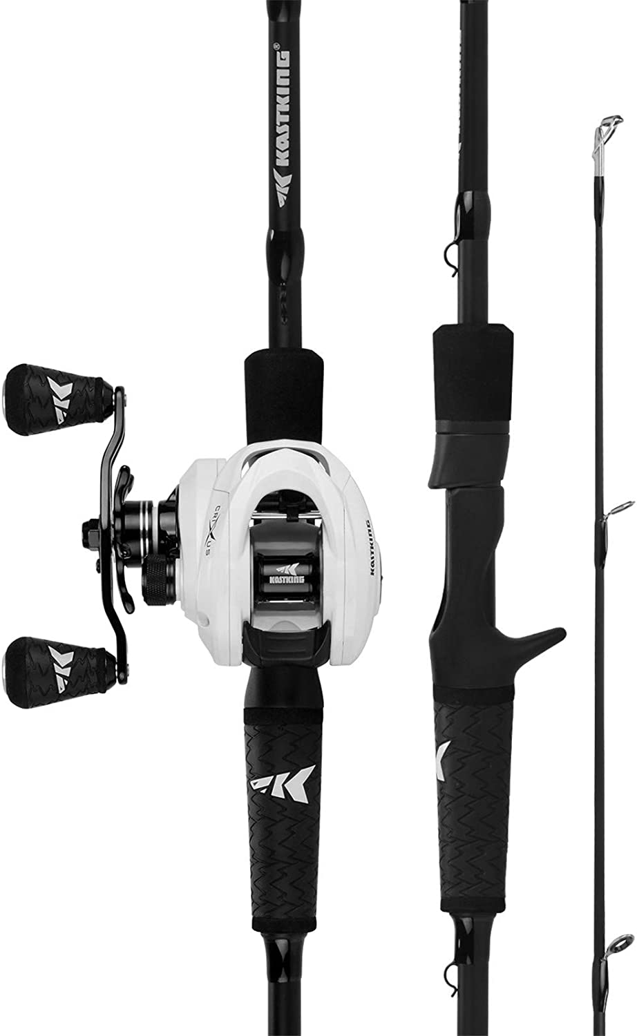 KastKing Crixus Fishing Rod and Reel Combo - Overall Best Baitcaster Combo