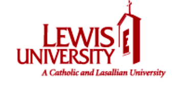 Lewis University school logo