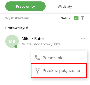 Ringostat Smart Phone, szybkie i wygodne przekazywanie połączeń