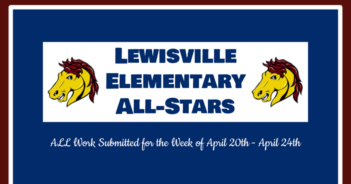 Lewisville Elementary All-Stars