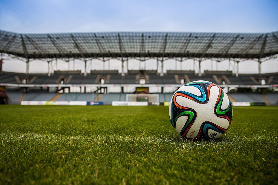 The Ball, Stadion, Football, The Pitch, Grass, Game