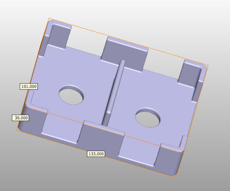 sample plastic part