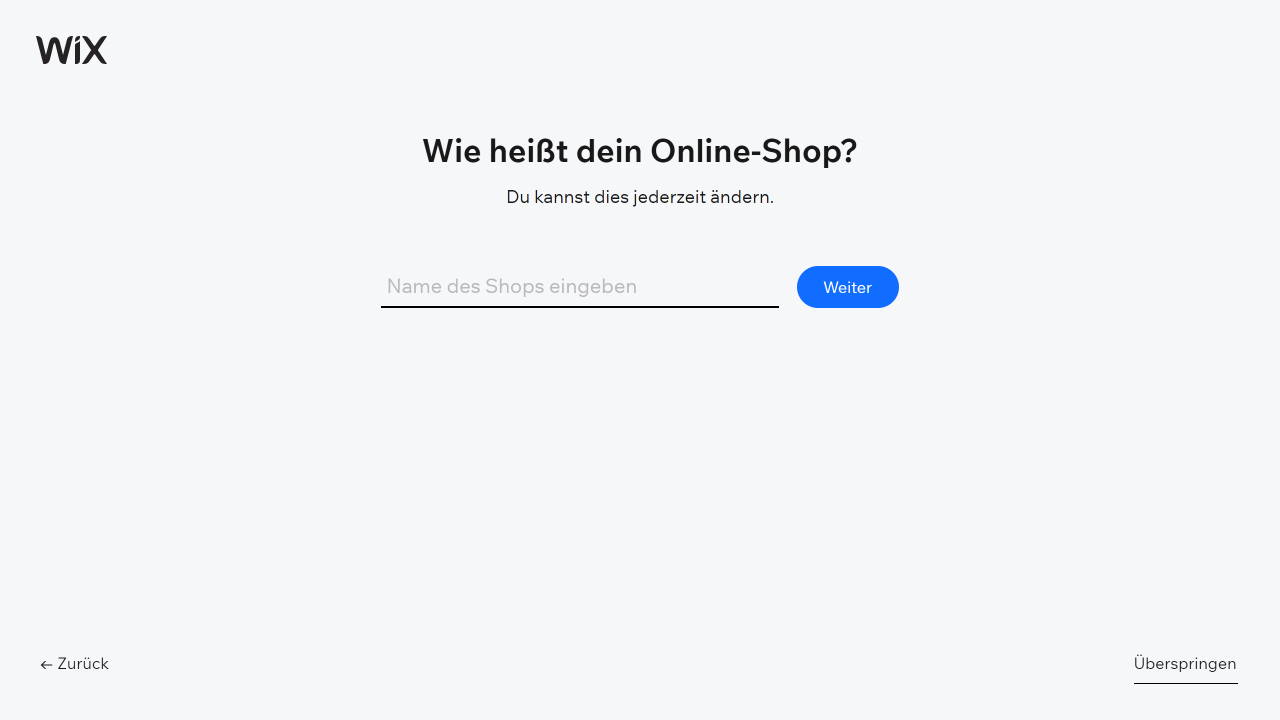 Wix Online Shop Erstellen Schritt 3