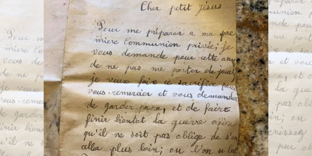 Lá thư của một cậu bé gửi cho Chúa Giêsu viết cách đây 82 năm tình cờ được tìm thấy