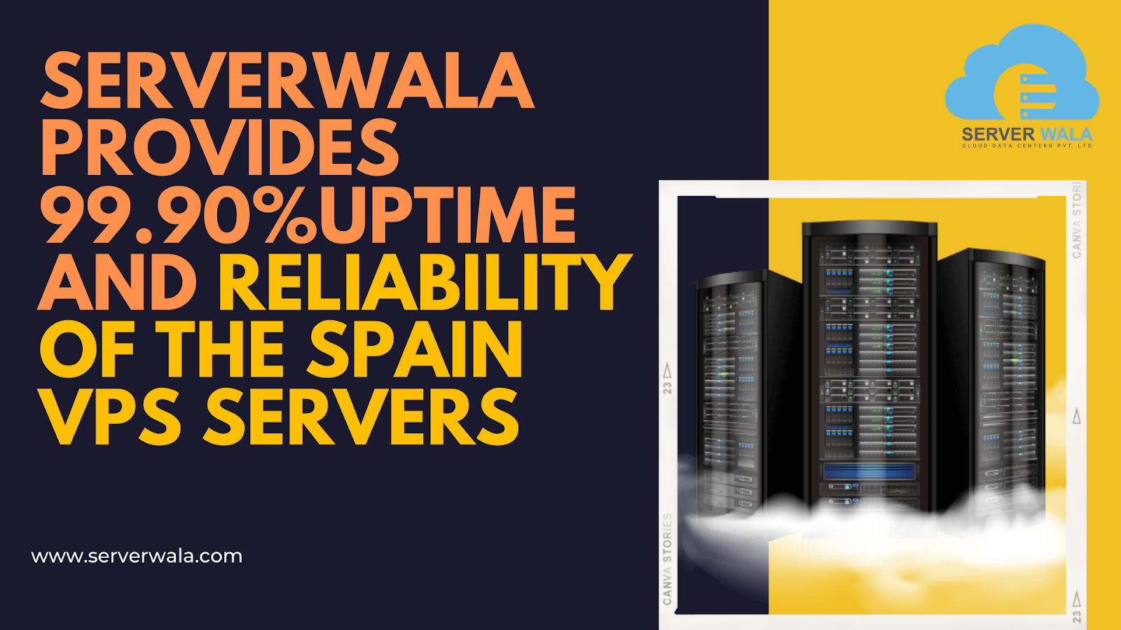 Serverwala Provides 99.90%Uptime and Reliability of The Spain VPS Servers