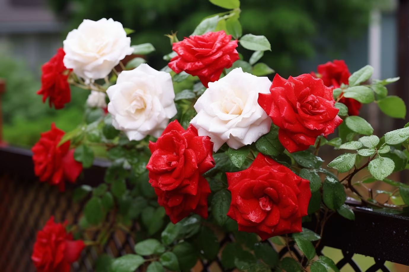Trandafirul Rosa 'Queen Elizabeth'
