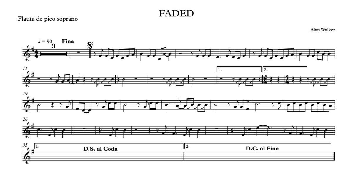 FADED - Flauta de pico soprano.pdf - Google Drive
