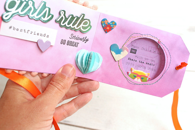 Slumber Party Invitation by Chantalle McDaniel for We R Memory Keepers