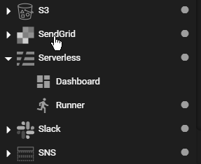 Commandeer service list