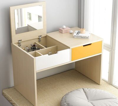Bàn trang điểm gương gập Tâm House HX-MK11A