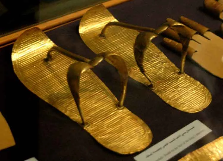 Revealing the Enigma of Ancient Egyptian Golden Sandals