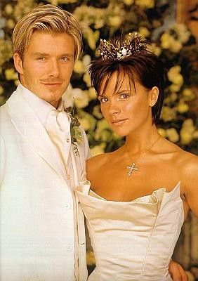 David Beckham - Victoria Beckham got married in 1999