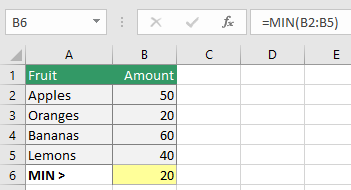 Excel Formulae