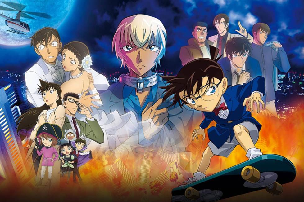 Top 12 Great Detective Conan Movies to watch this year : Detective Conan Movie 25 : The Bride of Halloween