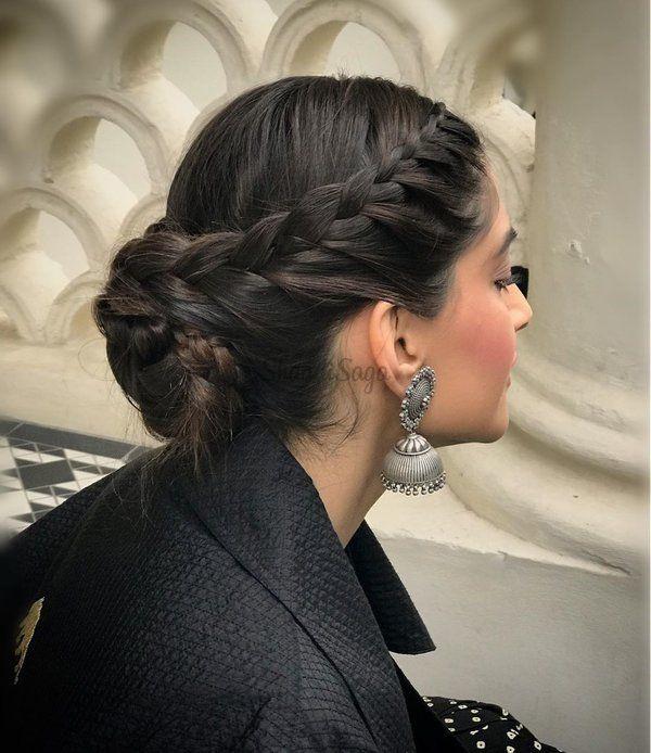 Best 31 Braided Bun Hairstyles For Brides-To-Be! | Braided bun hairstyles, Bridal hair buns, Front hair styles