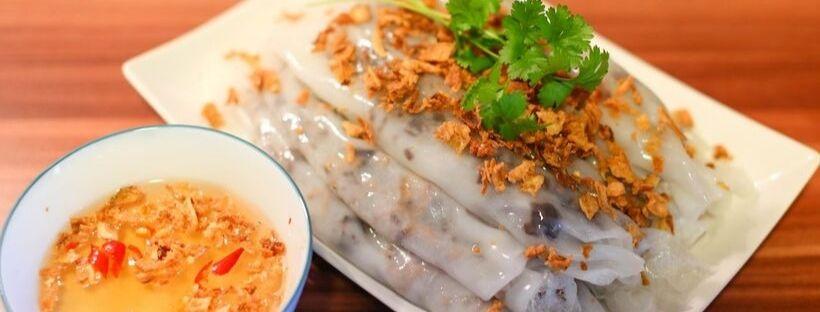 Banh cuon ou les raviolis vietnamiens