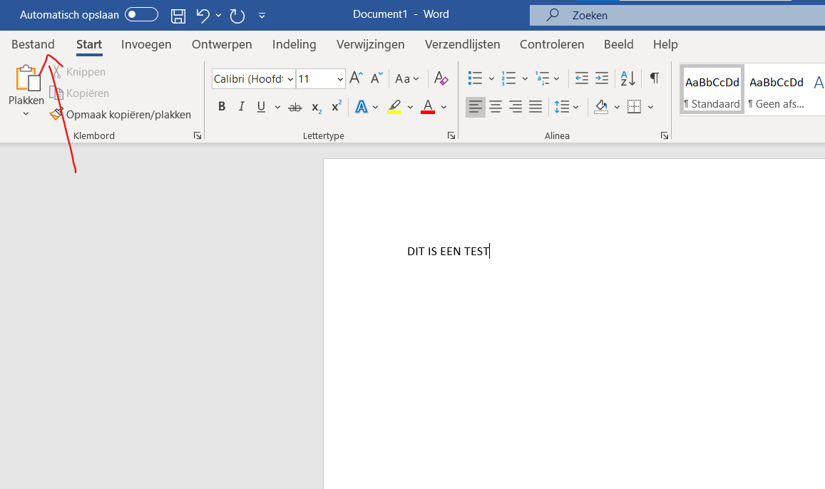 Word naar pdf 1