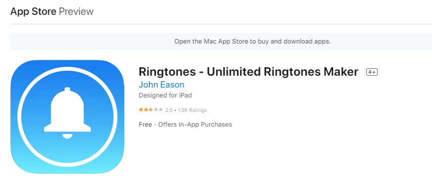 Ringtones-Unlimited Tones Maker: best free ringtone app for iPhone 2022