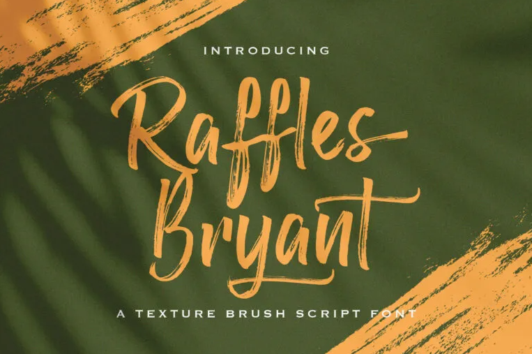 raffles bryant font