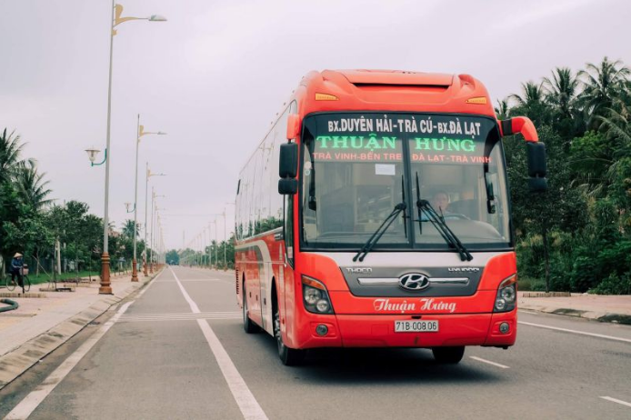 Xe giường nằm Thuận Hưng từ Bến Tre đi Đà Lạt