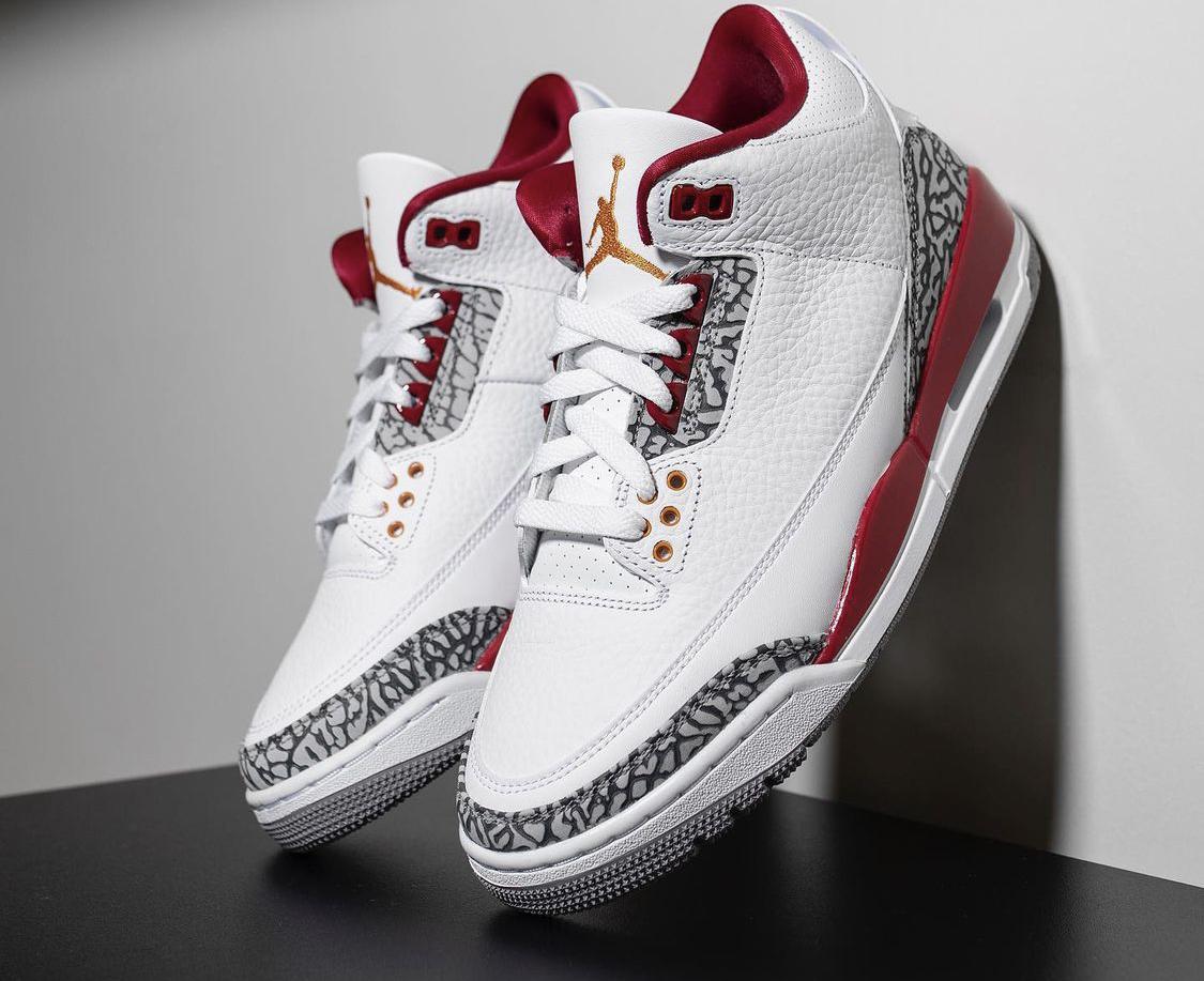 Air Jordan 3 Cardinal Red CT8532-126