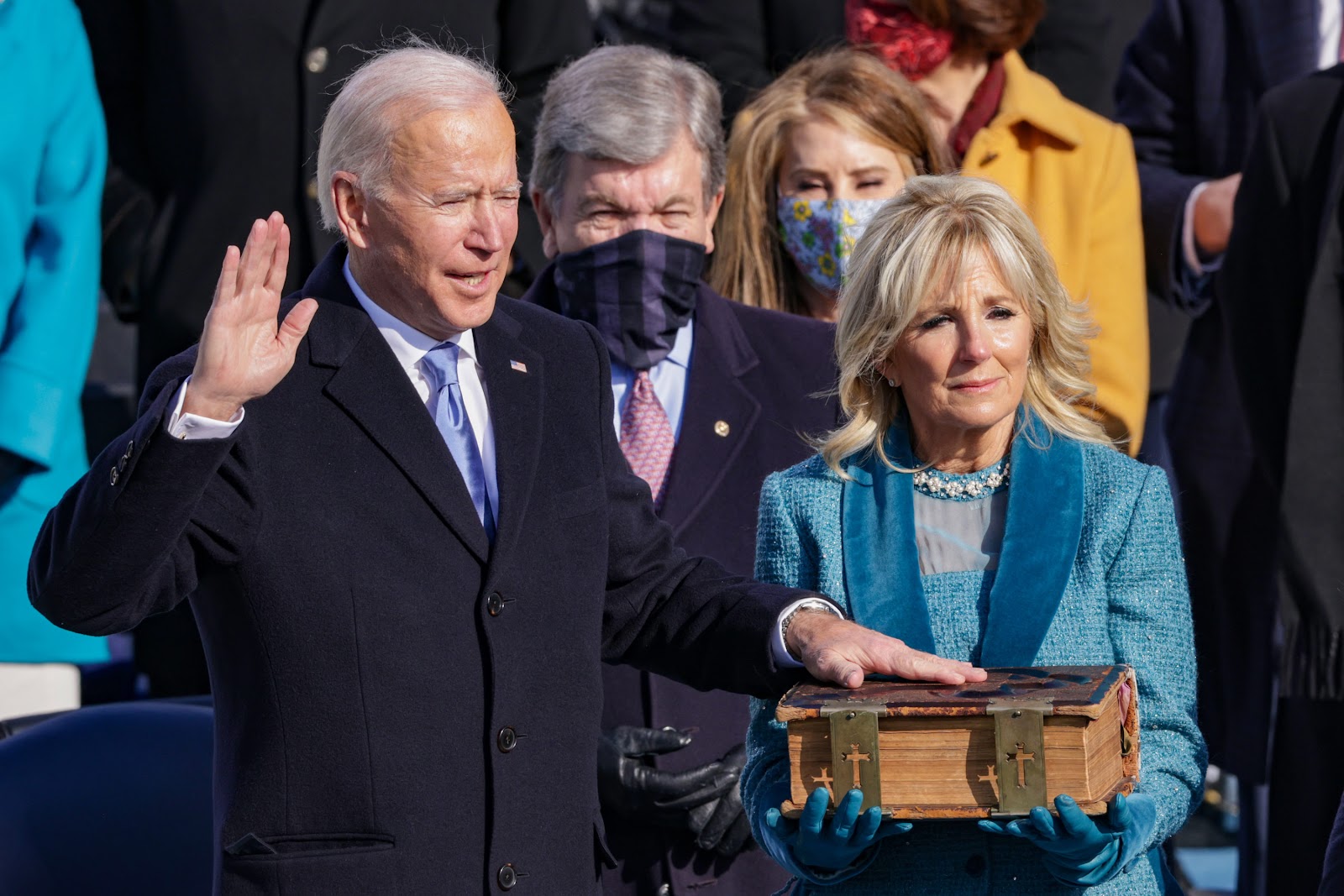 PHOTOS: The Inauguration Of Joe Biden And Kamala Harris | WBUR News