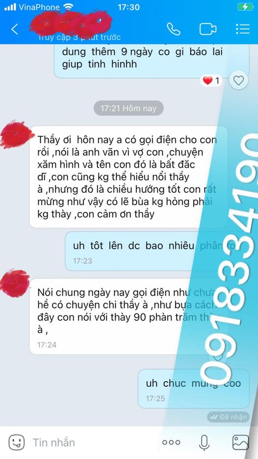 Bùa yêu giúp hàn gắn tình cảm