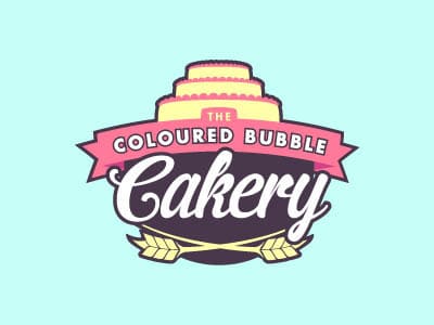 Cake bakery logo