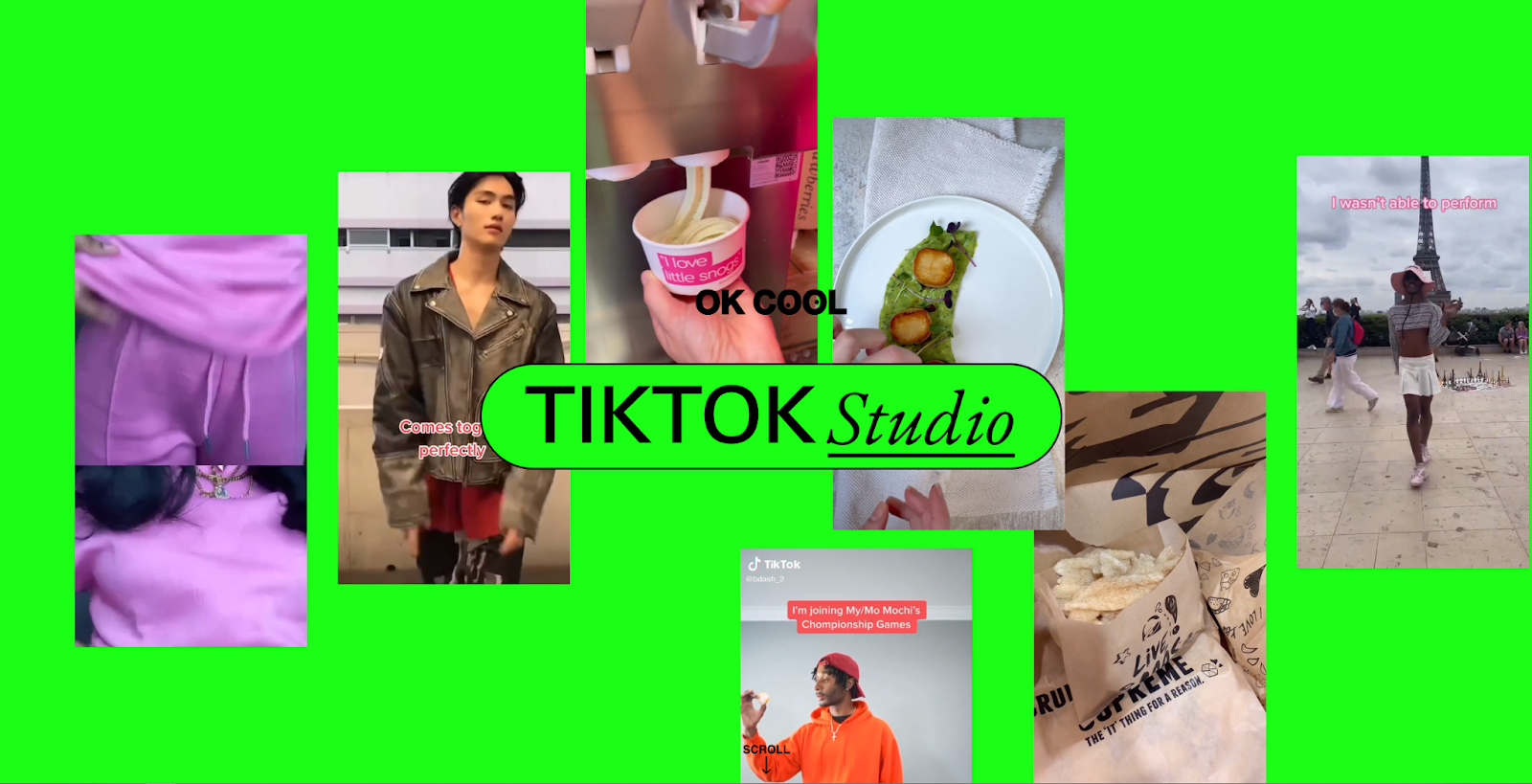 OKCool Tiktok studio