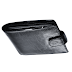 Genuine leather Lambskin men's black wallet