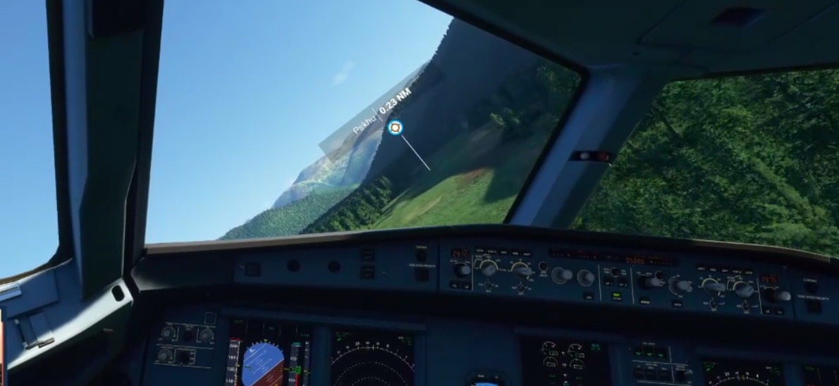 flight simulator screen screenshot