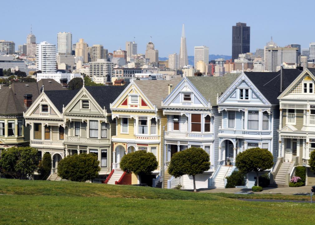 The San Francisco, CA home value index has increased 10.5% in the last six months.