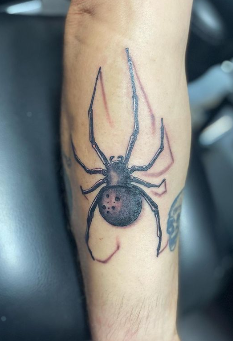 Daunting Spider Tattoo