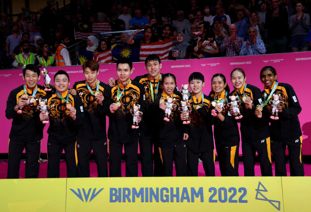 Malaysia's Badminton Mixed Team Beats India and Wins Gold in Commonwealth Games 2022