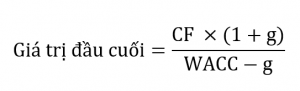 Tính giá trị đầu cuối