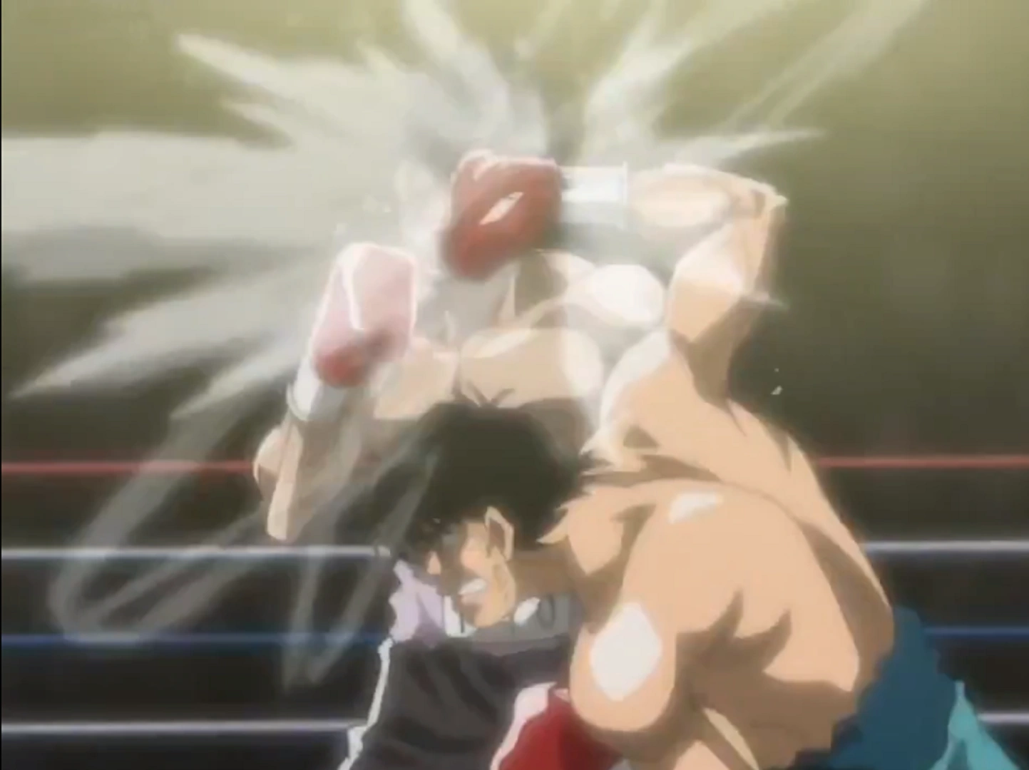 Ippo unleashed Dempsey Roll for the first time!