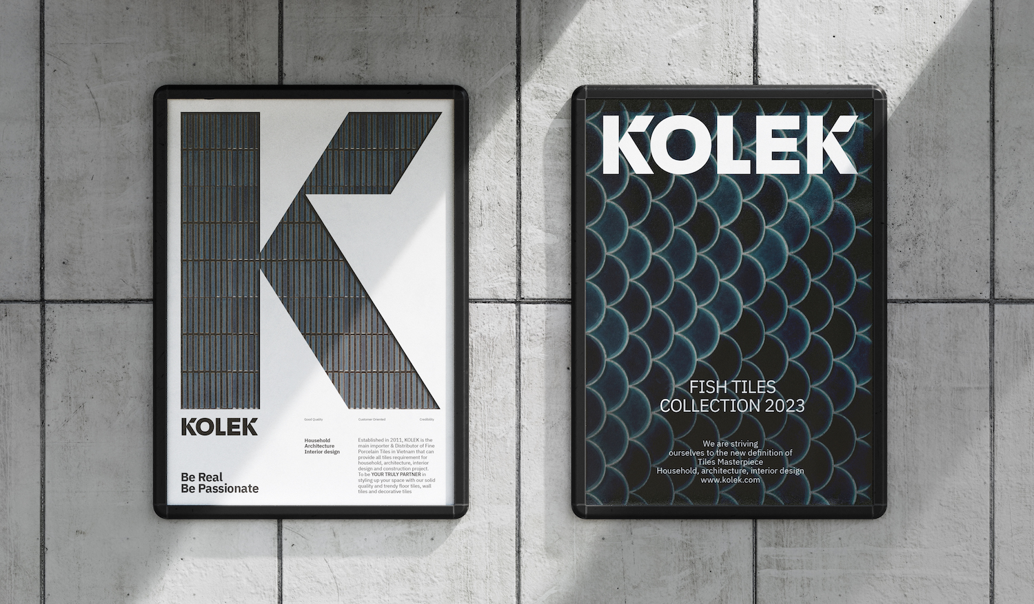 Artifact from the branding project for Kolek by Bracom Agency