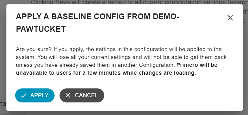 Managing Configurations In Primero V2 Primero Ims Primero Community