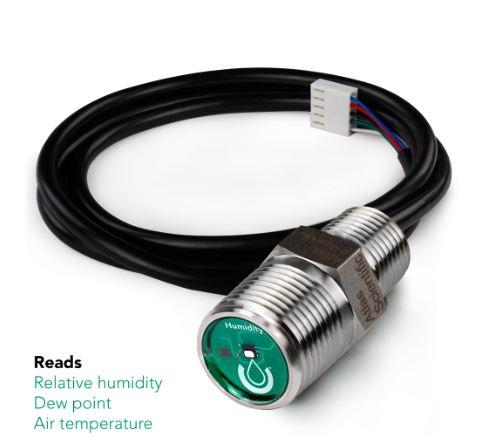 Air Temperature and Relative Humidity Sensors: Typically capacitive