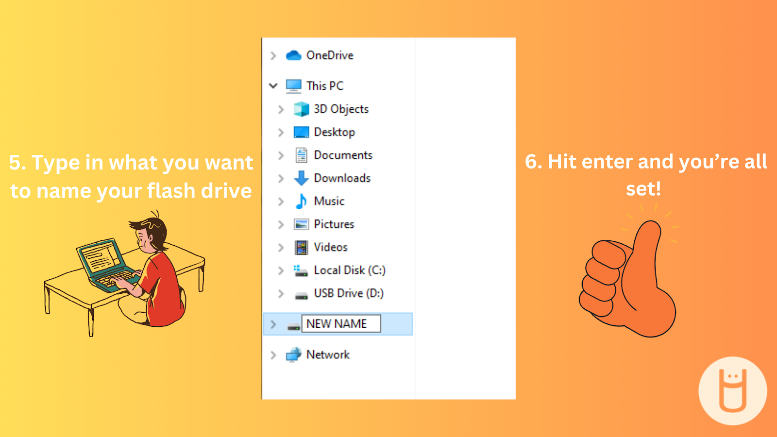 How To Rename A Flash Drive