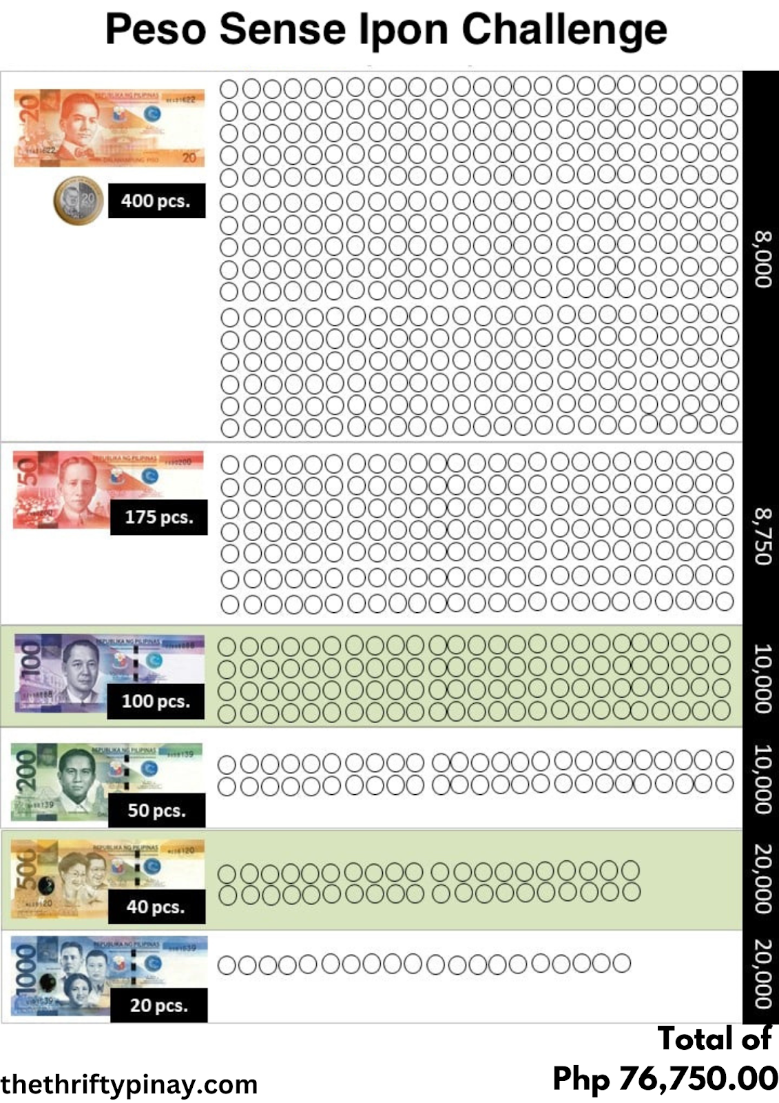 52 Week Money Challenge Printable 2024 48 OFF